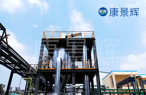 MVR在工業(yè)高鹽水中的工作流程