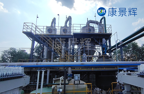 5t/h鎢酸鈉、氫氧化鈉三效蒸發結晶系統