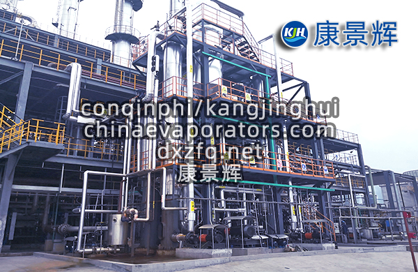 5.6t/h氯化鉀三效蒸發器