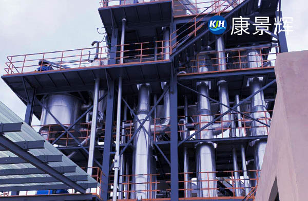 合理使用降膜三效蒸發(fā)器來(lái)濃縮高鹽廢水方法